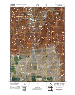 Methodist Creek 2011 topographic map thumbnail