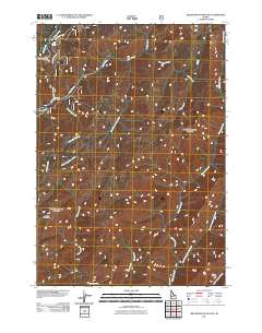 Miller Mountain East 2011 topographic map thumbnail