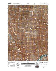 Gooseberry Creek 2011 topographic map thumbnail
