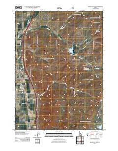 Malad City East 2011 topographic map thumbnail