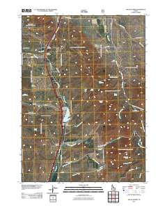 Malad Summit 2011 topographic map thumbnail