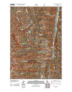 Log Mountain 2011 topographic map thumbnail