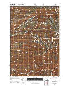 McKinzie Creek 2011 topographic map thumbnail