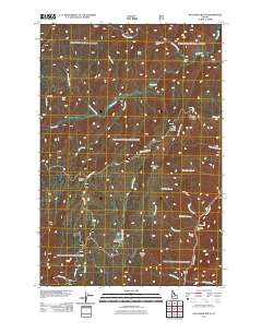 McLendon Butte 2011 topographic map thumbnail