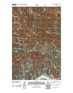 Happy Fork Gap 2011 topographic map thumbnail