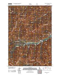 Meridian Peak 2011 topographic map thumbnail