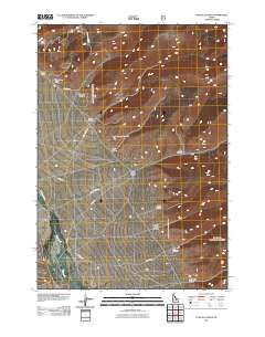 Italian Canyon 2011 topographic map thumbnail