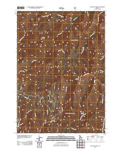 Lightning Ridge 2011 topographic map thumbnail
