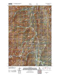 Landmark 2011 topographic map thumbnail
