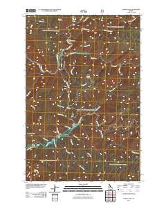 Gorman Hill 2011 topographic map thumbnail