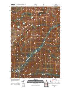 Mount Paloma 2011 topographic map thumbnail