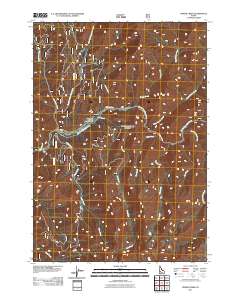 Phifer Creek 2011 topographic map thumbnail