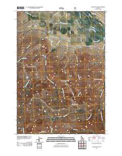 Lehman Butte 2011 topographic map thumbnail