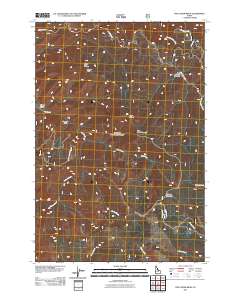 Pine Creek Ridge 2011 topographic map thumbnail