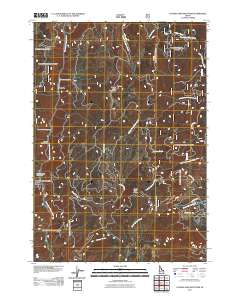 Packer John Mountain 2011 topographic map thumbnail
