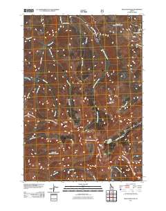 Mogg Mountain 2011 topographic map thumbnail