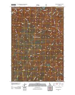 Moose Ridge 2011 topographic map thumbnail