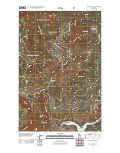Pinchot Butte 2011 topographic map thumbnail