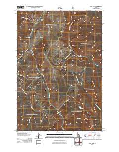 Opal Lake 2011 topographic map thumbnail