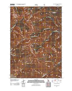 May Mountain 2011 topographic map thumbnail