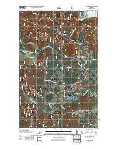 Outlet Bay 2011 topographic map thumbnail