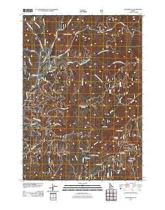 Pioneerville 2011 topographic map thumbnail