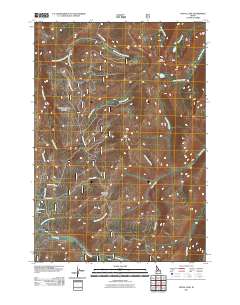 Pistol Lake 2011 topographic map thumbnail