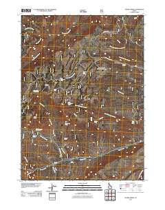 Severe Spring 2011 topographic map thumbnail