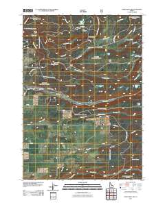 Porcupine Lake 2011 topographic map thumbnail
