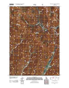 Rock Roll Canyon 2011 topographic map thumbnail