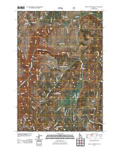 Rocky Comfort Flat 2011 topographic map thumbnail