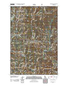 Musselshell 2011 topographic map thumbnail