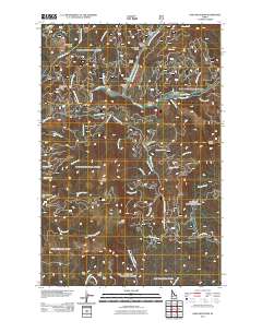 Sand Mountain 2011 topographic map thumbnail