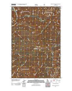 Shefoot Mountain 2011 topographic map thumbnail