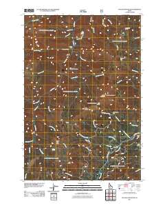 Pollock Mountain 2011 topographic map thumbnail