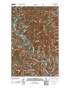 Pond Peak 2011 topographic map thumbnail