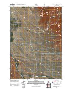 Powderhorn Gulch 2011 topographic map thumbnail