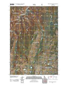 Sheepeater Mountain 2011 topographic map thumbnail