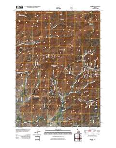Prairie 2011 topographic map thumbnail