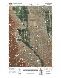 Purcell Spring 2011 topographic map thumbnail