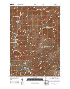 Teapot Mountain 2011 topographic map thumbnail