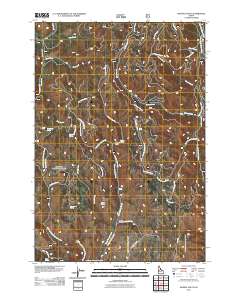 Weasel Gulch 2011 topographic map thumbnail