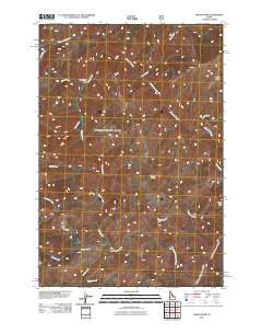 Wood Hump 2011 topographic map thumbnail