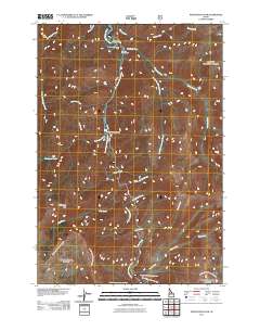 White Rock Peak 2011 topographic map thumbnail