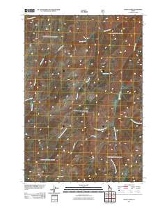 Wapiti Creek 2011 topographic map thumbnail