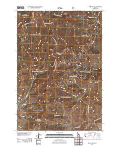 Wards Butte 2011 topographic map thumbnail