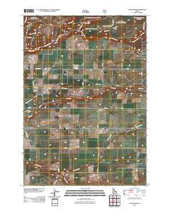 Warm River 2011 topographic map thumbnail