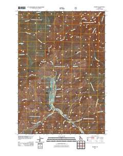 Warren 2011 topographic map thumbnail