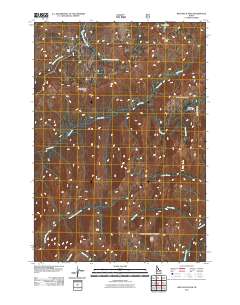 Wild Buck Peak 2011 topographic map thumbnail