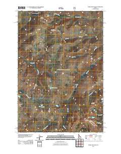 Stripe Mountain 2011 topographic map thumbnail